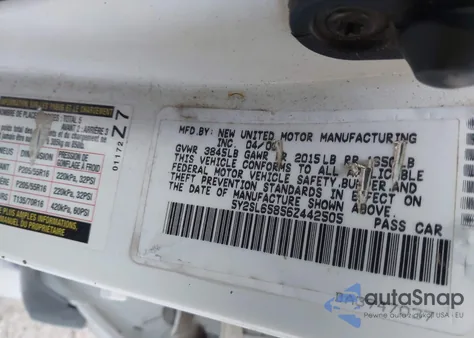 2006 Pontiac Vibe z USA, uszkodzony, nr VIN 5Y2SL65856Z442505